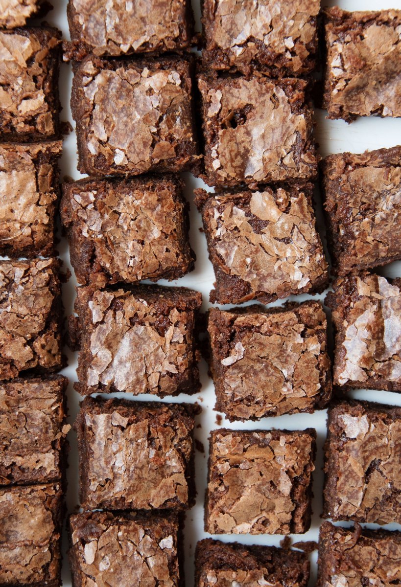 Brownies from above