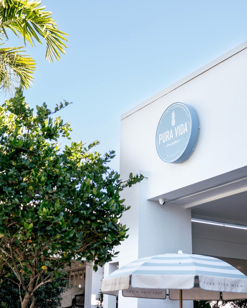 Pura Vida Miami storefront