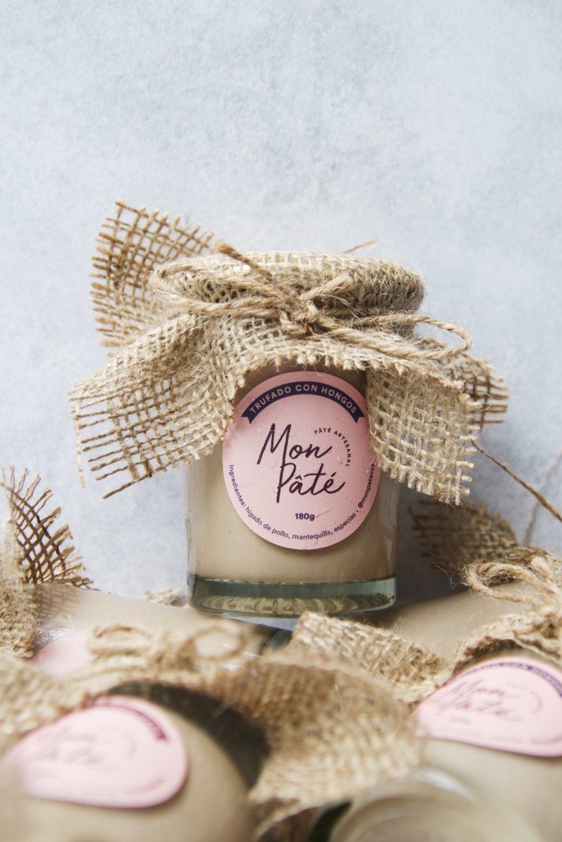 Mon Paté truffle and mushroom jar