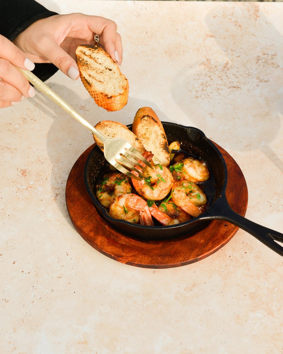 Garlic shrimp