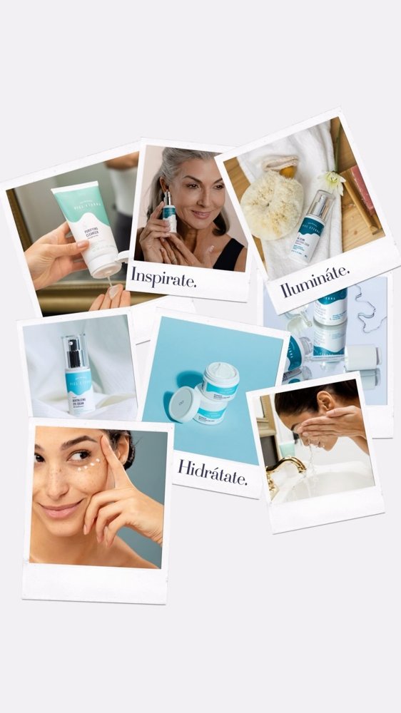 Piel Eterna product collage